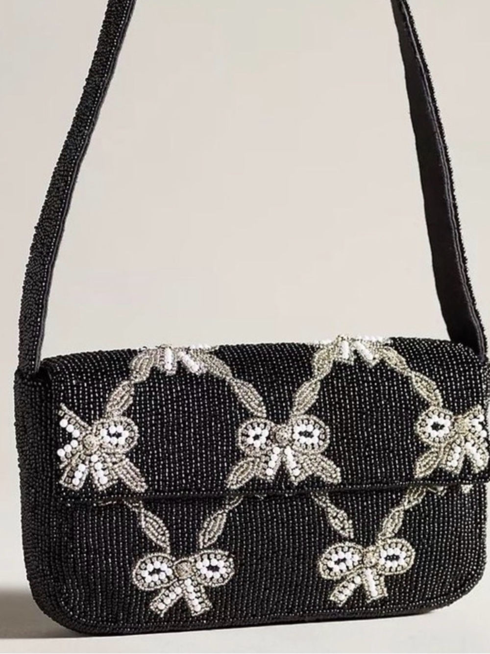 Anthropologie Beaded Bag Bows (Maeve)